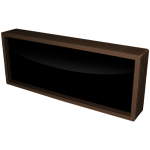 Signal-Tech 49055 TCL718A-125/12-24VDC "ATM" Outdoor Blank-out LED Direct-view Sign