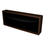 Signal-Tech 49205 TCL718G-125/12-24VDC "ATM" Outdoor Blank-out LED Direct-view Sign