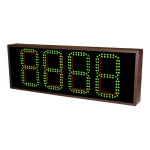 Signal-Tech 50912 S-SA926GR-F286/120-277VAC "Smart Sign 4-Digit LED Counting Display (Seven Segment), Green & Red" Space Available Sign