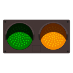 Signal-Tech 52173 TCILH-GA/120-277VAC LED Traffic Controller - Horizontal, Green-Amber