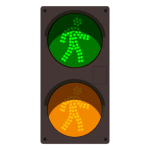 Signal-Tech 54062 TCILV-GA-B502/120-277VAC LED Traffic Controller Pedestrian Symbol | Pedestrian Symbol