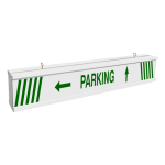Signal-Tech 65816 IBAR-C772G-H001 Left Arrow PARKING Up Arrow, 6ft wide clearance bar