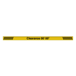 Signal-Tech 65869 IBAR-C7132K-604 Continuous Customizable Clearance 00' 00" message, 11ft wide clearance bar