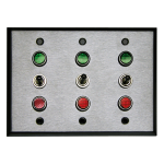 Signal-Tech 6645 TG333 SPDT/120VAC 3 Gang Switch (3-SPDT)