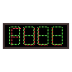 Signal-Tech 9974 SA718GR-01/120-277VAC "4-Digit LED Counting Display (Seven Segment), Green & Red" Space Available Sign