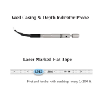 Solinst 114457 Well Casing and Depth Indicator for Laser Marked Flat Tape 1250ft