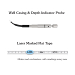 Solinst 114447 Well Casing and Depth Indicator for Laser Marked Flat Tape 400m