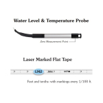 Solinst 113414 Water Level Temperature Meter for Laser Marked Flat Tape 500ft