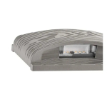 Terraa LDS-G1WP3000K Low Voltage, Up / Down Deck Light, 50 Lm, 3000K, Heather Pebble Gray