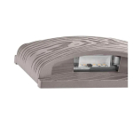 Terraa LDS-G1WRH3000K Low Voltage, Up / Down Deck Light, 50 Lm, 3000K, Rocky Harbor Rustic Gray