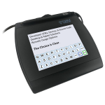 Topaz T-LBK57GC-BHSX-R SigGem Color 5.7 LCD Electronic Signature Pad, Dual Serial + HSX (HSB Compatible for Citrix + Remote + General Use) Gemguard Active Emr Pen, Pen Holders, with Software