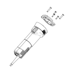 Trumpf 2843500 Built-in Motor 120V 50/60Hz (US Standard) for TruTool TSC 200 (1A1) Slat Cleaner