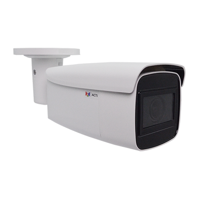 ACTi A418 6MP Zoom Bullet Camera with D/N, IR, Extreme WDR, SLLS, 5x Zoom Lens