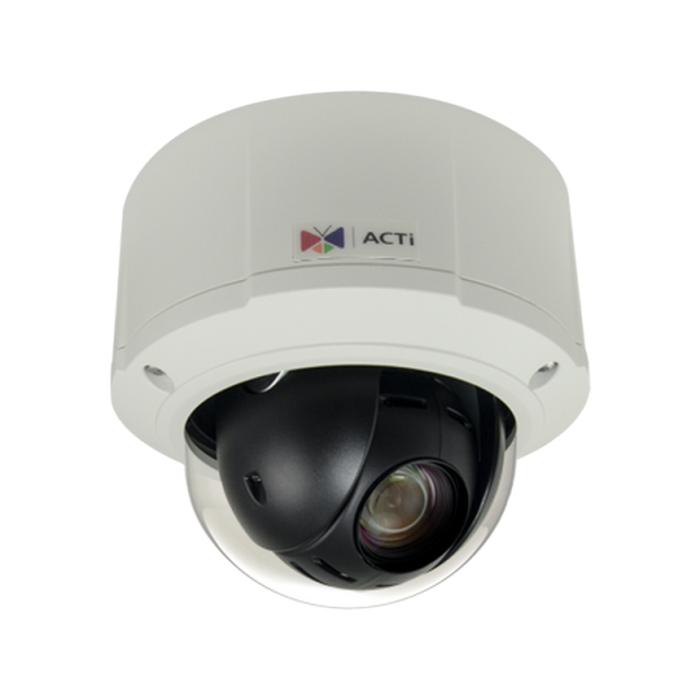 ACTi B912 5MP Video Analytics Outdoor Mini PTZ Camera with D/N, Extreme WDR, SLLS, 10x Zoom Lens