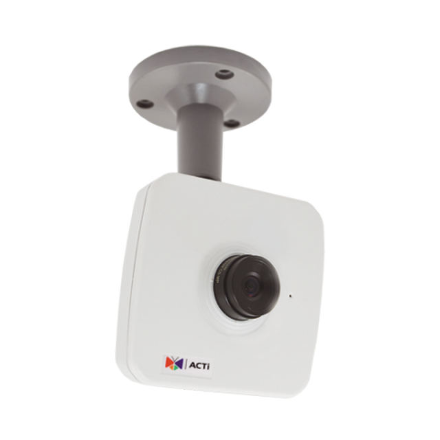 ACTi E11A 1MP Cube Camera with Basic WDR, Built-in Microphone, MicroSDHC/MicroSDXC