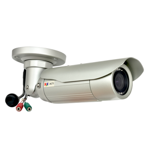 ACTi E46 3MP Bullet Camera with D/N, Adaptive IR, Superior WDR, Vari-focal Lens