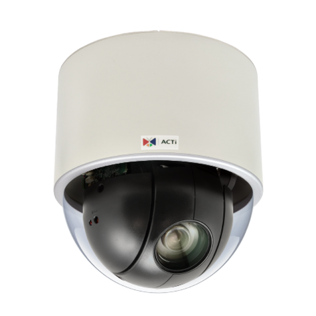 ACTi B913 5MP Video Analytics Indoor Speed Dome Camera with D/N, Extreme WDR, SLLS, 30x Zoom Lens