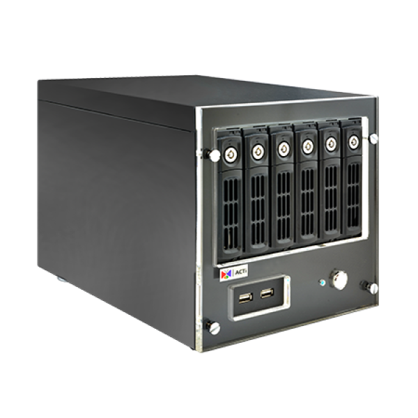 ACTi INR-340 64-Channel 6-Bay RAID Tower Standalone NVR with Additional Computing Power