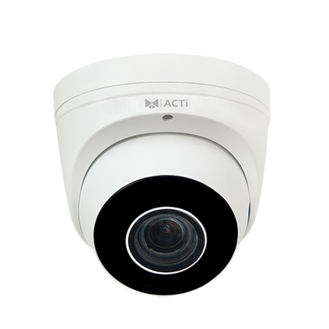 ACTi Z81 2MP Outdoor Zoom Dome Camera with D/N, Adaptive IR, Extreme WDR, SLLS, 4.4x Zoom Lens