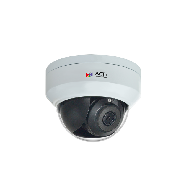 ACTi Z91 4MP Outdoor Mini Dome Camera with D/N, Adaptive IR, Extreme WDR, SLLS, Fixed Lens