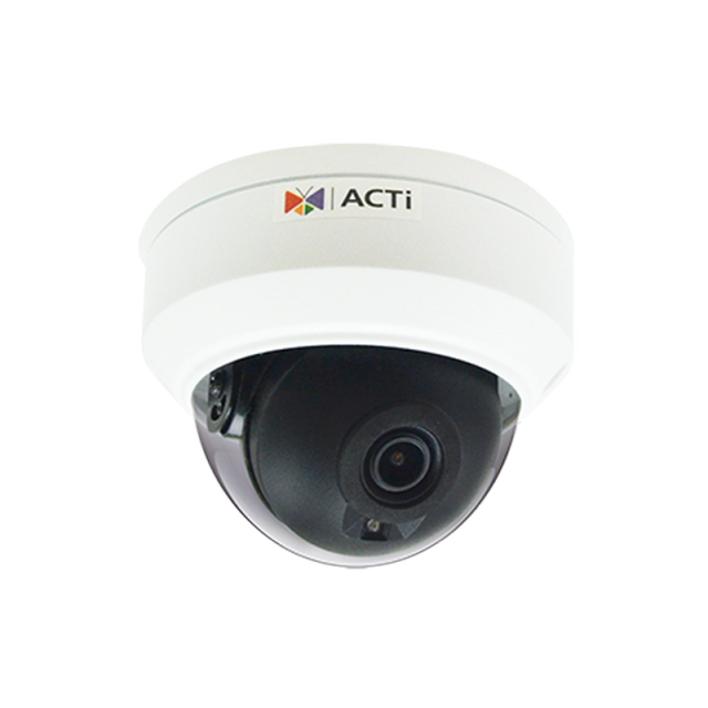 ACTi Z98 4MP Outdoor Mini Dome Camera with D/N, Adaptive IR, Superior WDR, SLLS