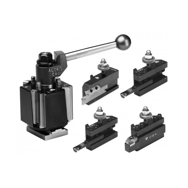 Aloris CA-I-SET CA Series Indexable Starter Tool Post Set
