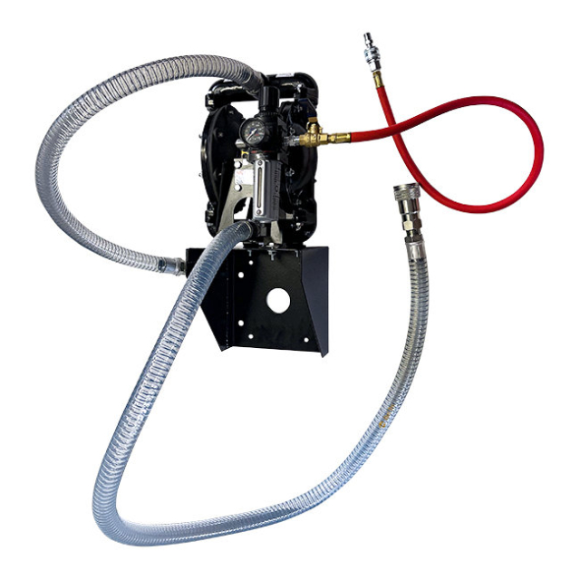 American Lube 612999-4 1" Wall-Mounted Waste Oil Evacuation System