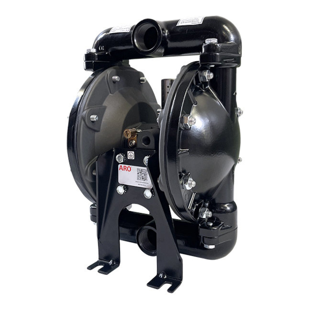 American Lube 666100-362-C 1" Diaphragm Pump with Aluminum Body and Polypropylene Seats