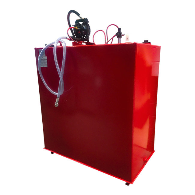 American Lube C500-RWOA 500-Gallon Single-Wall Cube Tank Package for Waste Oil