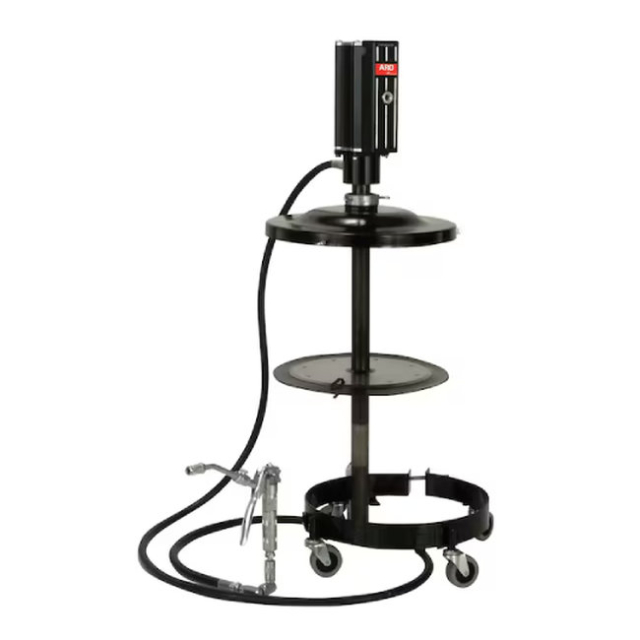 American Lube LP3004-1 Portable Grease Pump Package for 120-Pound Container with Hose 10'