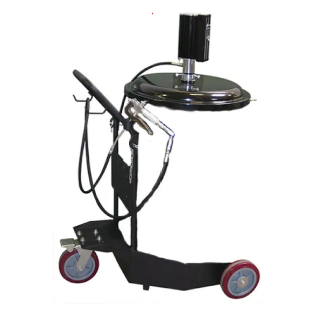 American Lube LP3005-1-ALC Portable Grease Pump Package for 400-Pound Container, with Three-Wheel Cart