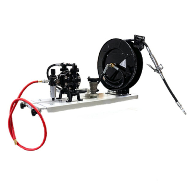 American Lube RPM-12-TM3AL Tote Tank Pumping and Dispensing Equipment for Antifreeze with 1/2" Aluminum Diaphragm Pump and 2' Connecting Hose
