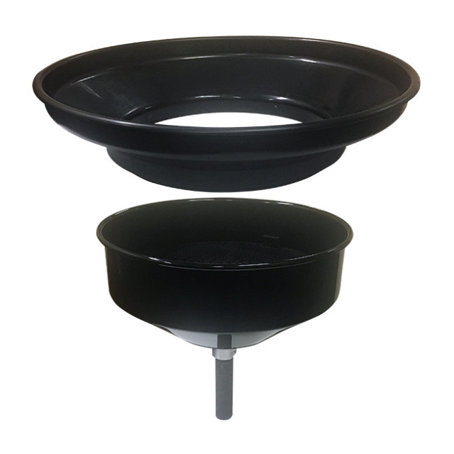 American Lube TIM-315-KIT 15" Metal Replacement Bowl & Expansion Funnel for TIM-315-1A & TIM-315-A Waste Oil Drains