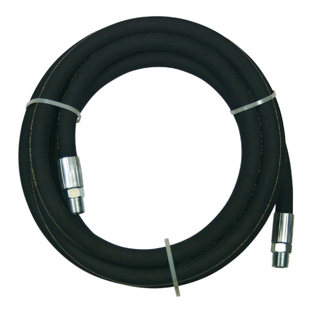 American Lube TIM-4418-18S 1/2" x 18' Oil Hose, Straight Swivel