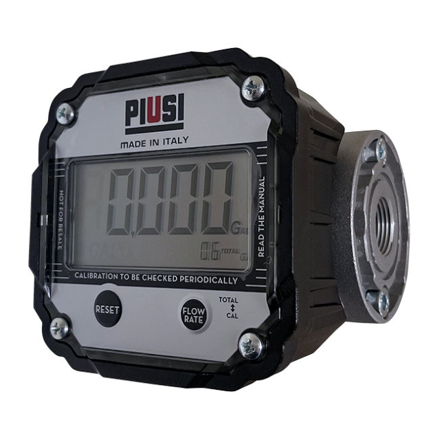 American Lube TIM-717-1 In-Line Digital Meter with 3/4" NPT (F) Inlet / Outlet