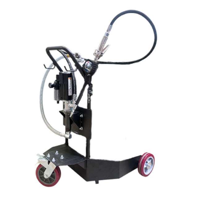 American Lube TIM-730 Portable, Air-Operated Oil Pump Package for 55-Gallon Drum with 3:1 Pump, Siphon Tube, Check Valve