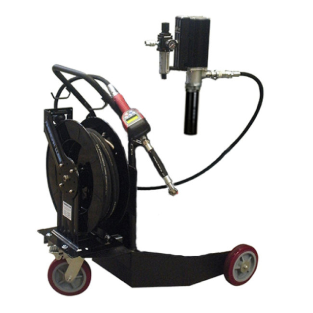 American Lube TIM-733-P Portable, Air-Operated Oil Pump Package for 55-Gallon Drum
