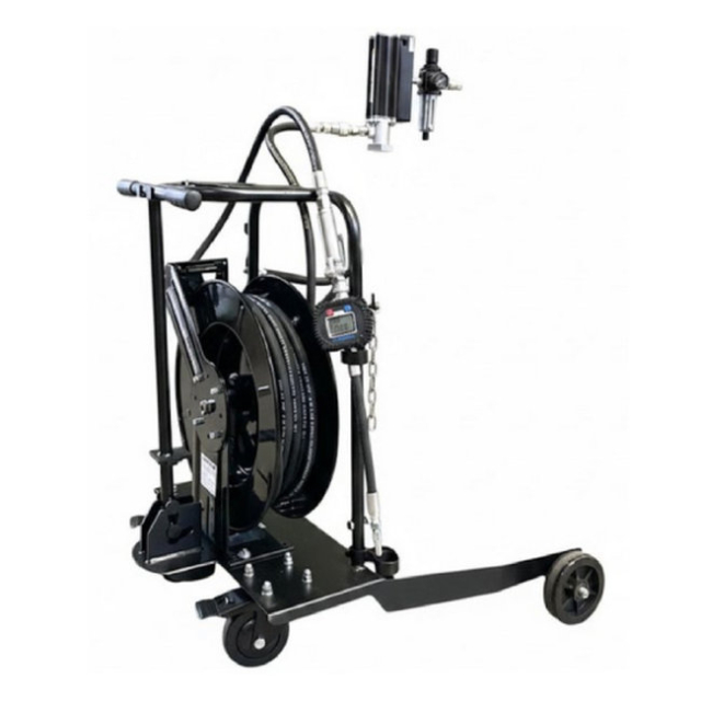 American Lube TIM-733 Portable, Air-Operated Oil Pump Package for 55-Gallon Drum without Container