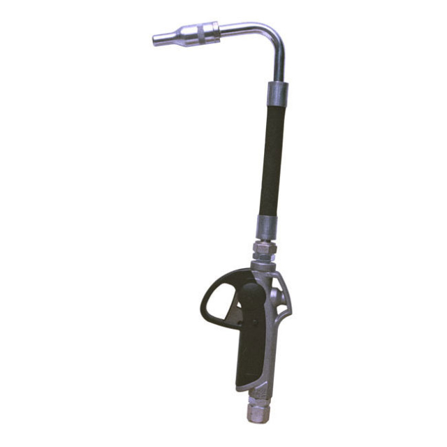 American Lube TIM-762-TGA Non-Metered Control Handle for Oils with Flexible Extension and Automatic Non-Drip Nozzle