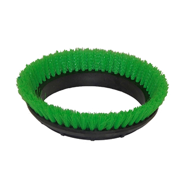 Bissell BigGreen Commercial 237.057BG 12" Scrub Brush, Green .015 Bristle Diameter, Polypropylene