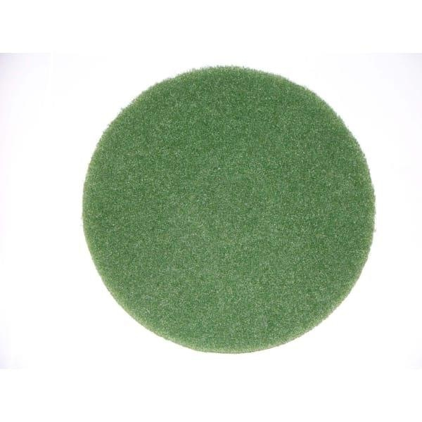 Bissell BigGreen Commercial 437.056BG 12" Cleaning Pad, Green for Models: BGEM8500, BGEM9000