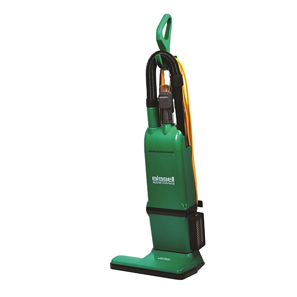 Bissell BigGreen Commercial BG1000 15" HD Upright Vacuum, w/ On-board Tools, Dual Motor, 15" Cleaning Path, 50' Cord