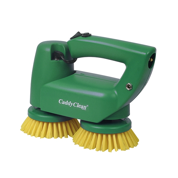 Bissell BigGreen Commercial BGCC500-LI Dual Power Head Scrubbing & Polisher Machine, Battery Pack, Lithium Battery Charger, 2 Pad Holders & Handle for Hand Unit.