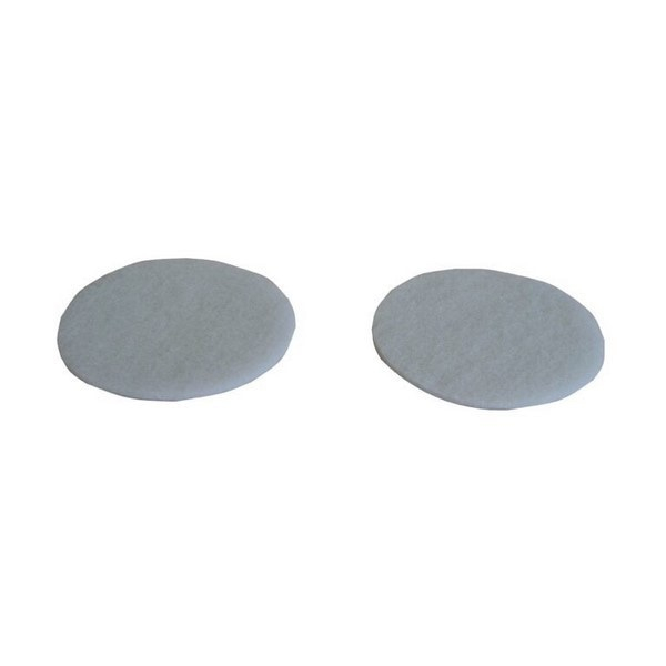Bissell BigGreen Commercial FS650-4 White Scouring Pads for Model BGFS650 (Pair)