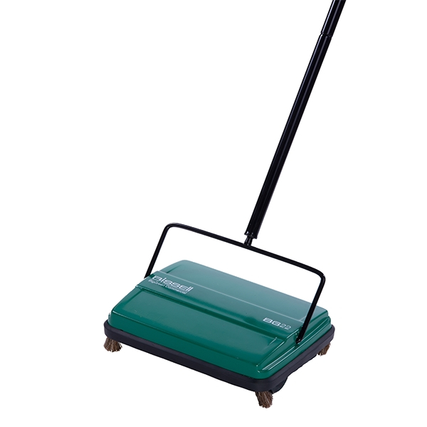 Bissell BigGreen Commercial BG22 9" Cleaning Path, Corner Brushed, Floating Head, Easy to Empty, Single Rubber Rotors