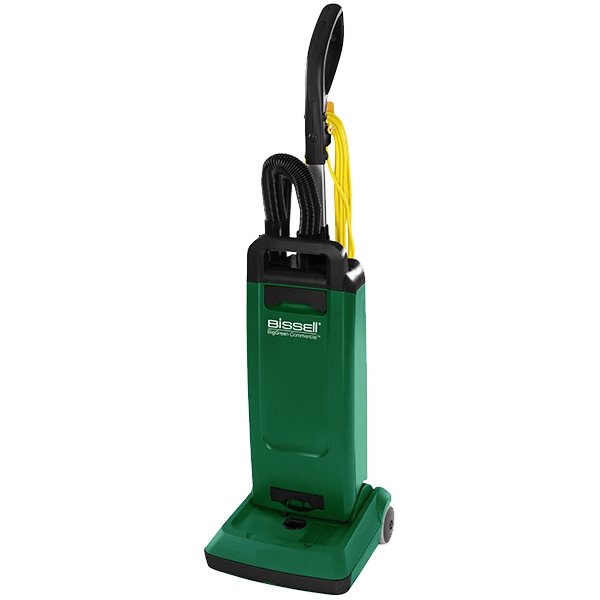 Bissell BigGreen Commercial BGUPRO12T HD Upright Vacuum, w/ On-board Tools, Single Motor, 12" Cleaning Path, Adjustable Handle Height, 40' Cord