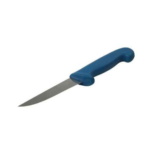 Detectamet 600-T050-S443-P01 Professional Boning Knife with Curved Blade 5", Blue, Pack of 10 pcs