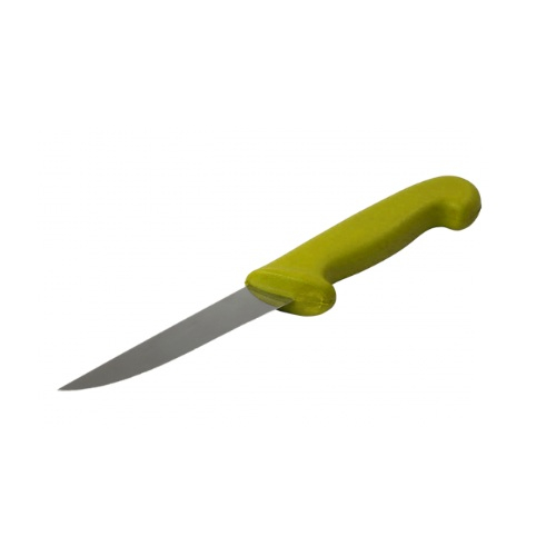 Detectamet 600-T052-S401-P05 Professional Boning Knife 6", Yellow, Pack of 10 pcs