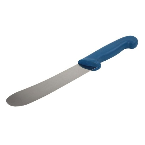 Detectamet 600-T084-S071-P01 Professional Dough Knife 8", Blue, Pack of 10 pcs