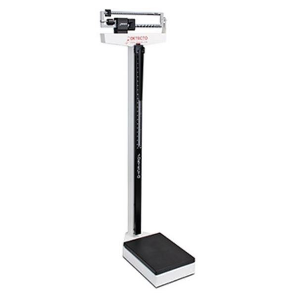 Detecto 339 Physician's Scale, Weigh Beam, 440 lb x 4 oz / 200 kg x 100 g, Height Rod